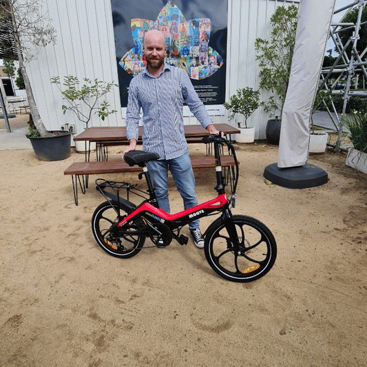 Alloy Rear Carrier with Spring Bow for 20" Bikes - Black