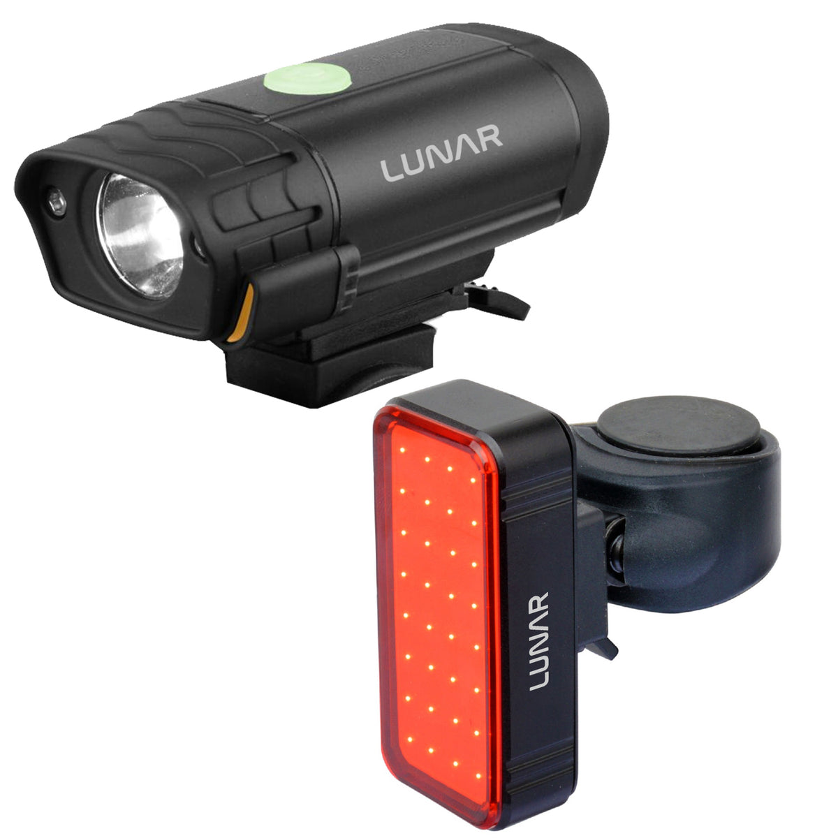 LUNAR Light Set - ASTRO 400 Combo - 400 Lumen Front - 50 Lumen Rear USB-C