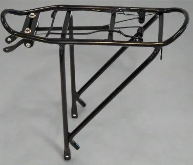 Alloy Rear Carrier with Spring Bow for 20" Bikes - Black
