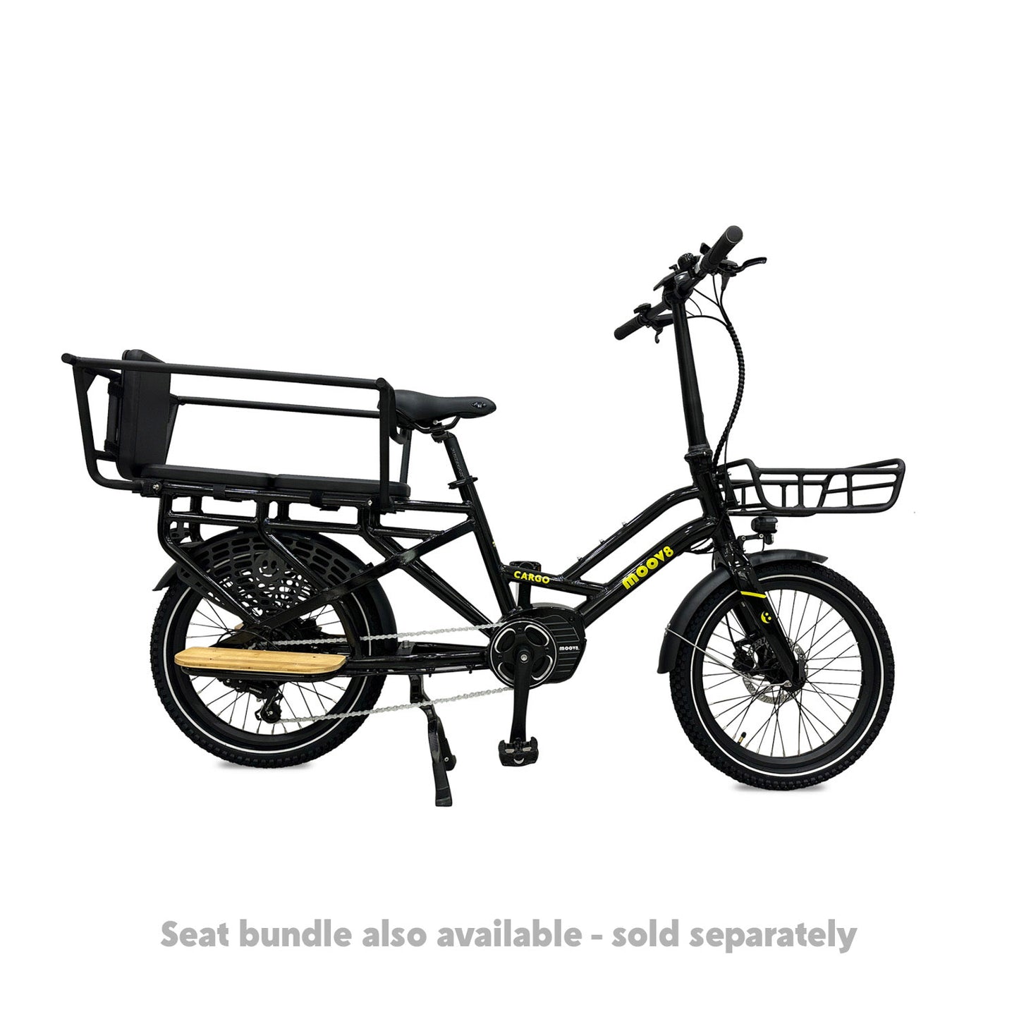 MOOV8 24 CARGO C2 - GREEN: The Ultimate Cargo e-Bike for Every Need