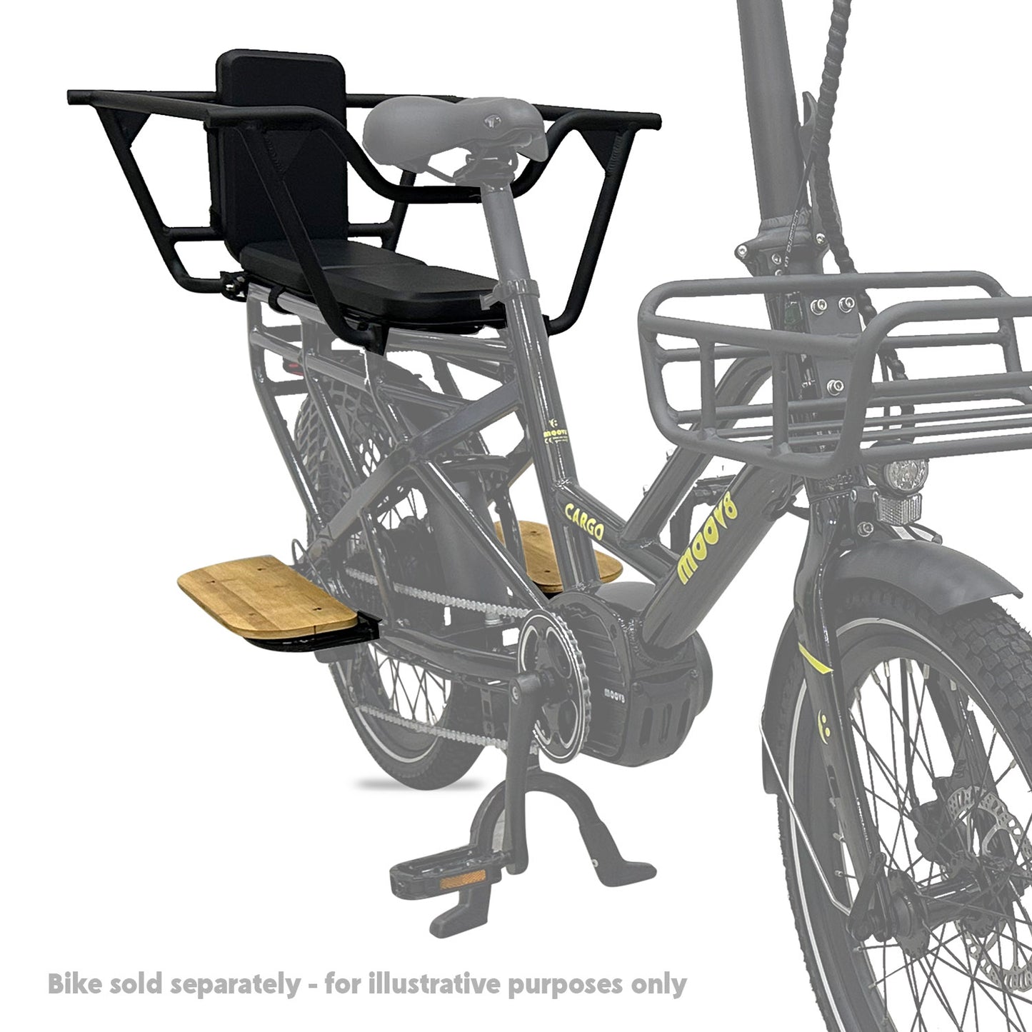 Cargo C2 Seat Bundle: Ultimate eBike Accessory Kit for MOOV8 CARGO C2