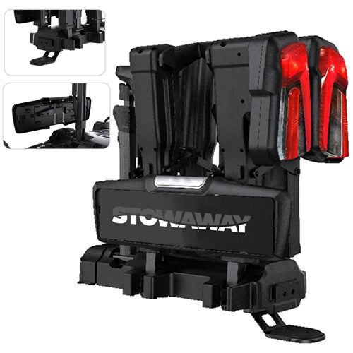 STOWAWAY E-Glide Pro 2 E-Bike Tow Ball Rack – 2-Bike Carrier | New Stock