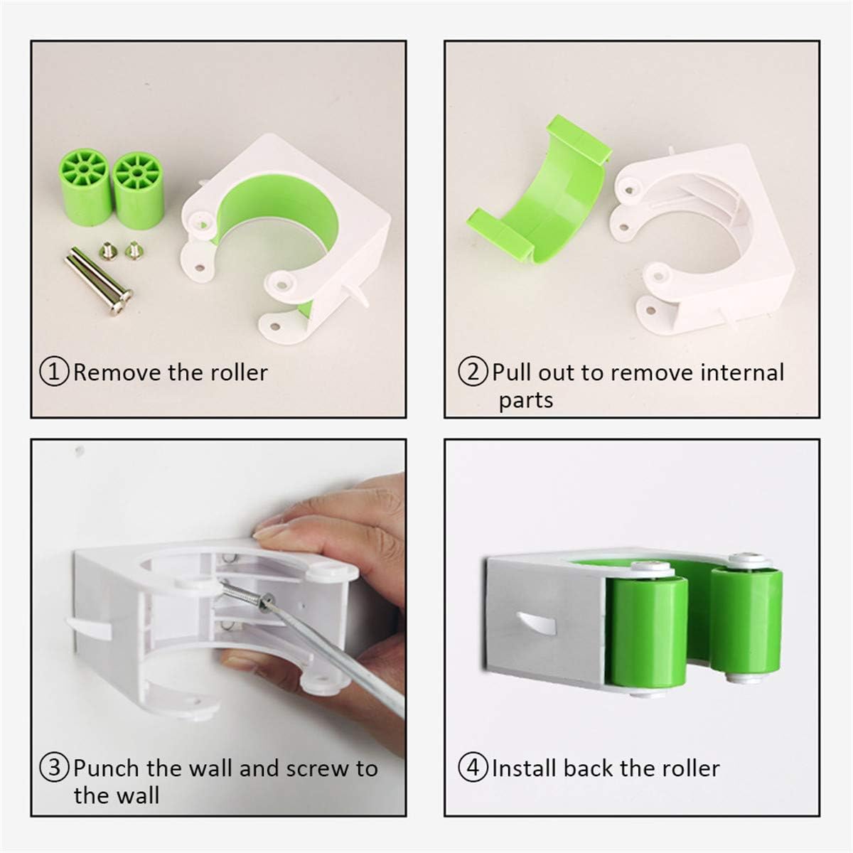 Bike Buckle Wall-Holder Clips – Space-Saving Bike Storage