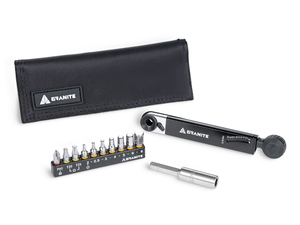 GRANITE ROCK N ROLL TQ torque tool kit – Black