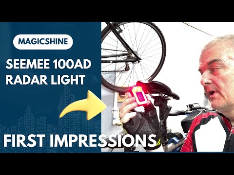 MAGICSHINE Rear Light – SeeMee 100 Radar – Auto Detect Auto Protect – Auto Group Sync – USB-C Charge – IPX6