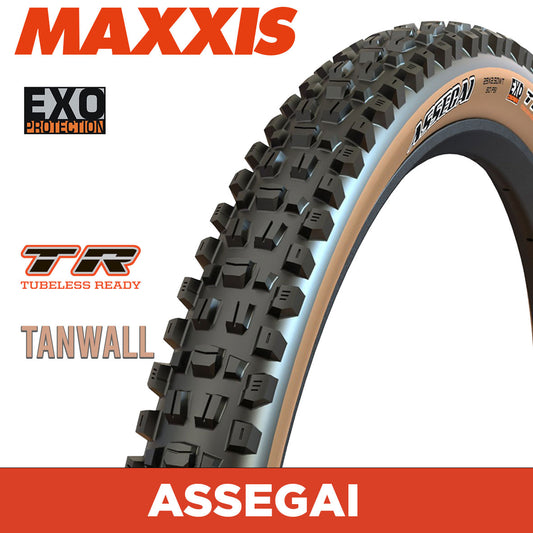 MAXXIS ASSEGAI EXO TR Tanwall tyre
