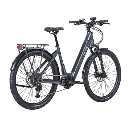 VelectriX Adventurer Pulse ST 2026 — Storm Grey Step-Through Electric Mountain Bike (80Nm)