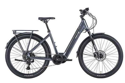 VelectriX Adventurer Pulse ST 2026 — Storm Grey Step-Through Electric Mountain Bike (80Nm)