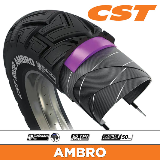 CST Ride Ambro 20 x 4.0 fat tyre