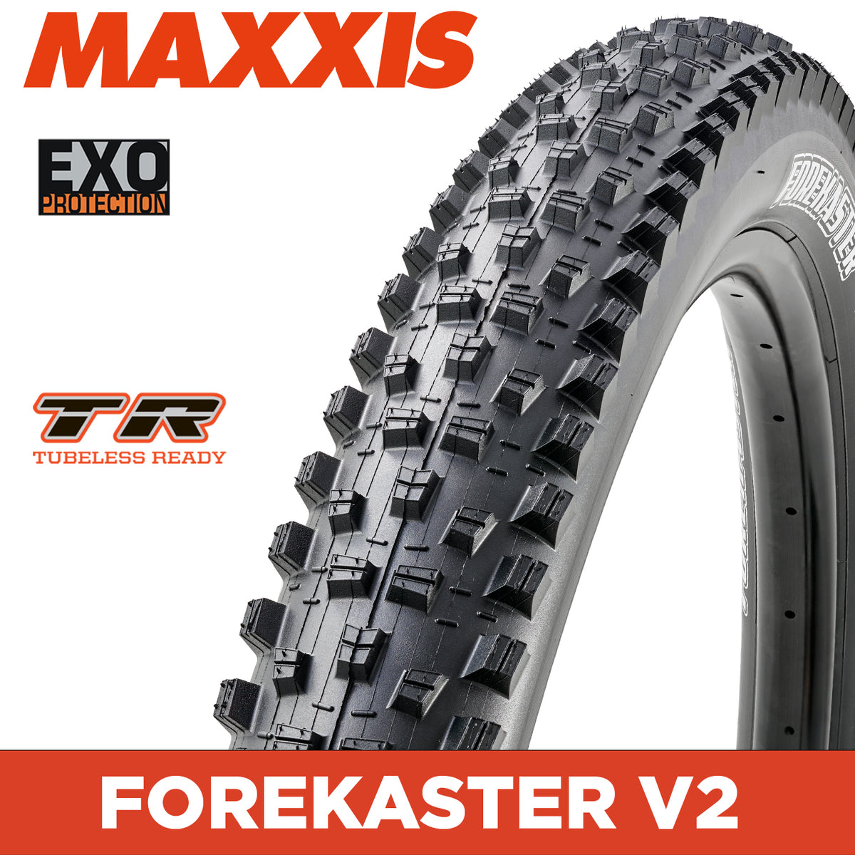 MAXXIS Mountain - FOREKASTER - EXO / TR - Foldable 60 TPI E25