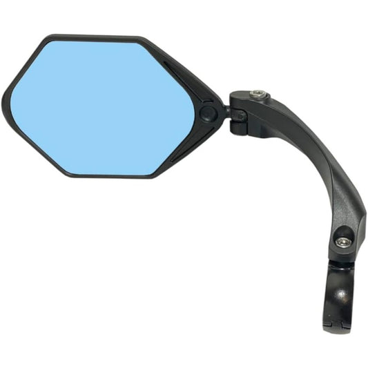 HAFNY Mirror - FR09 Dual View 107mm x 86mm - Anti-Glare Auto Grade Glass Ball Joint - Left