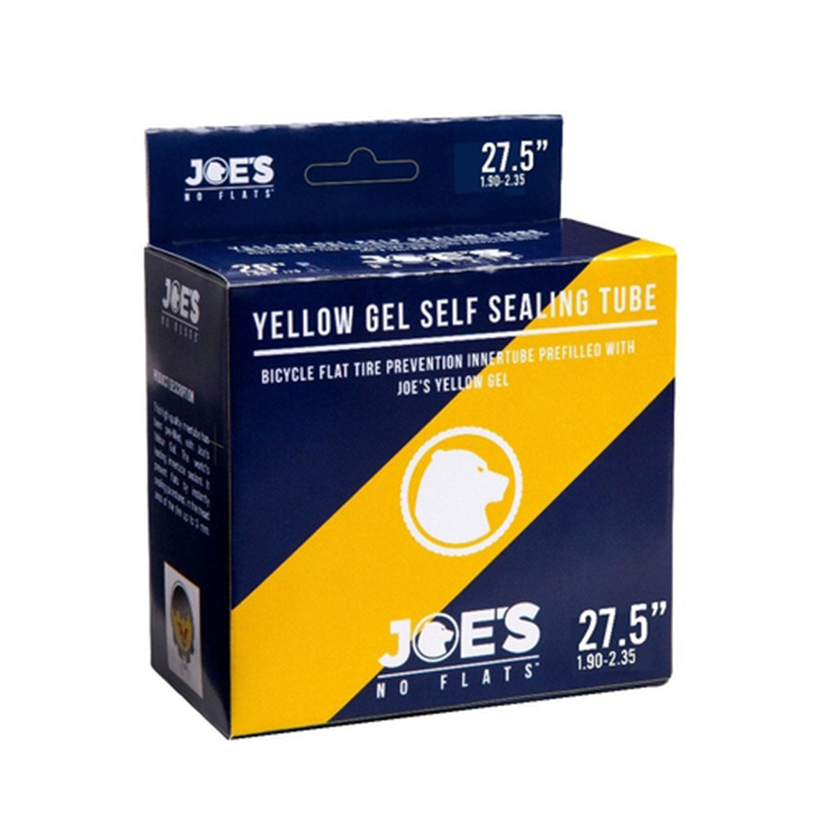 Joe's No Flats Yellow Gel Self-Sealing Tube 27.5