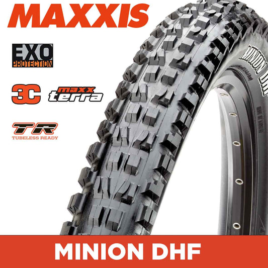 MAXXIS Mountain - MINION DHF - 3C MAXXTERRA / EXO / TR - Foldable 60 TPI E25