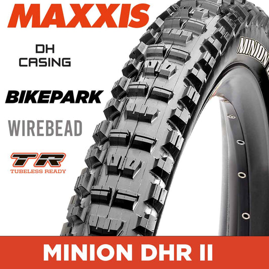 MAXXIS Downhill – MINION DHR II – BIKEPARK / DH / TR – Wire 60X2 TPI E25