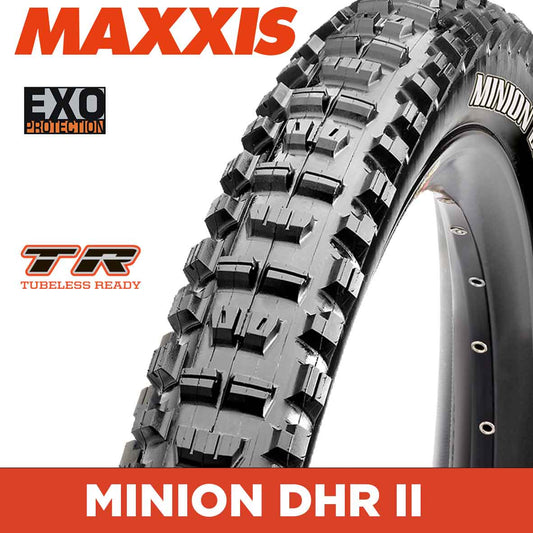 MAXXIS Mountain – MINION DHR II – EXO / TR – Foldable 60 TPI E25