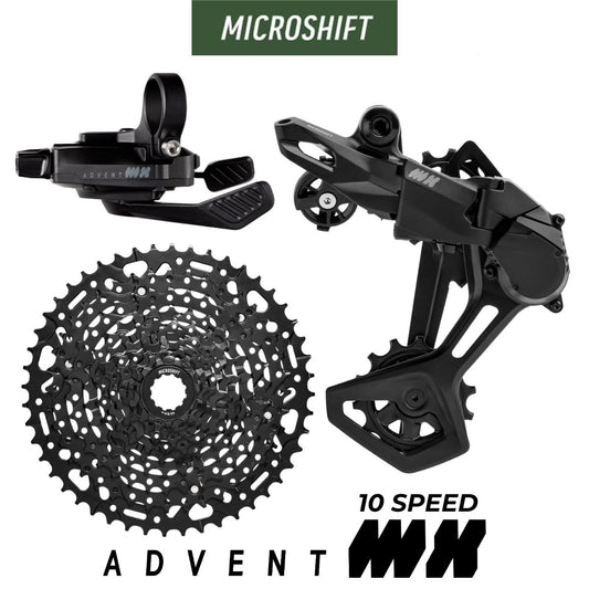 MICROSHIFT MTB Groupset - Advent MX 1x10 Speed - 11-48T HG