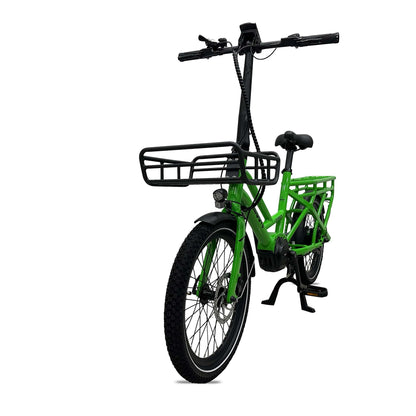 MOOV8 24 CARGO C2 - GREEN: The Ultimate Cargo e-Bike for Every Need