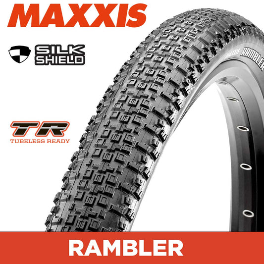 MAXXIS Gravel – RAMBLER – SilkShield / TR – Foldable 60 TPI E25