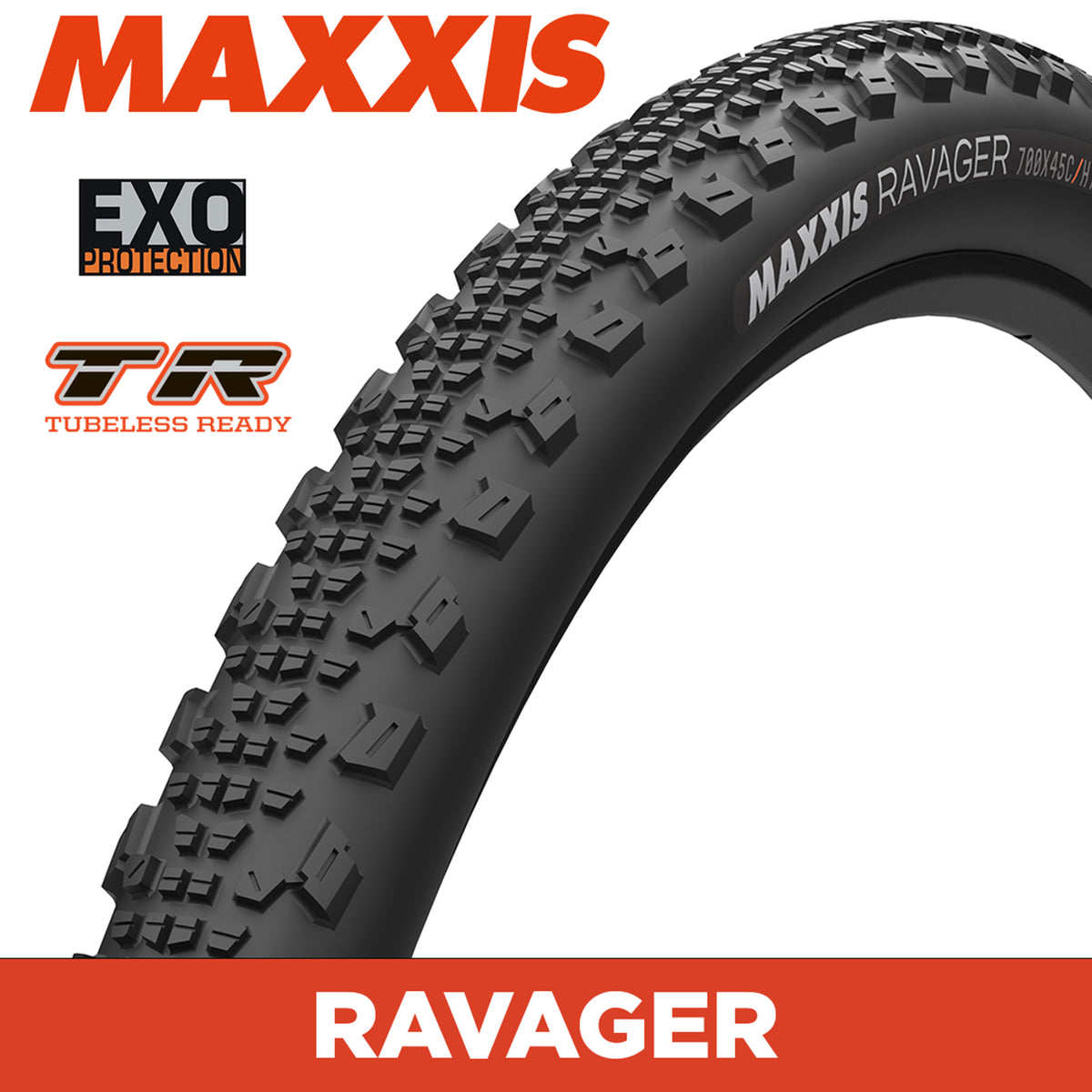MAXXIS Gravel – RAVAGER – EXO / TR