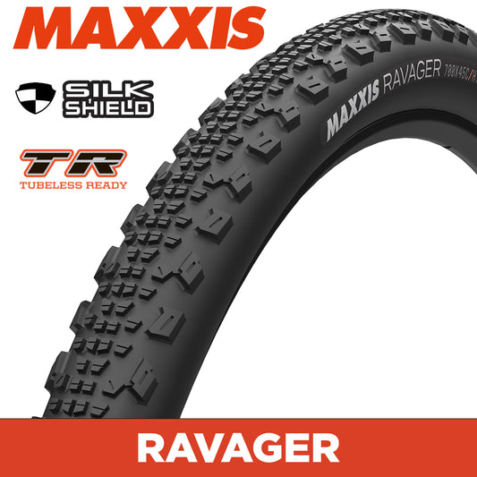 MAXXIS Gravel – RAVAGER – 700X40C – SilkShield / TR – Foldable 60 TPI E25