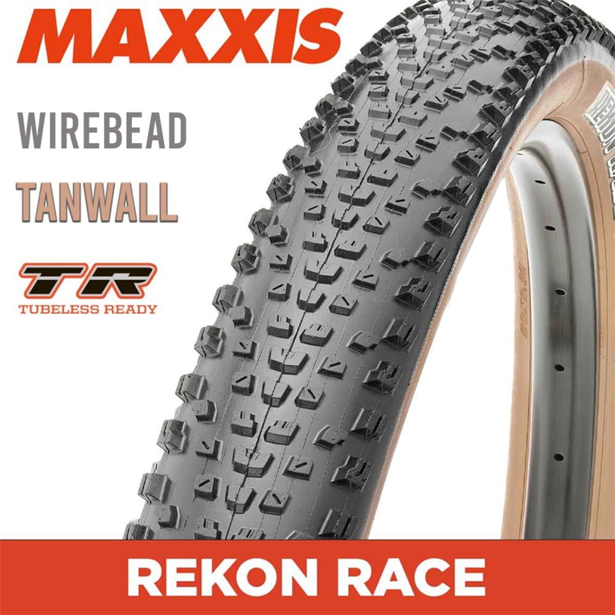 MAXXIS REKON RACE 29X2.40 Tanwall wire