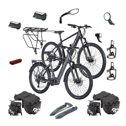 VelectriX e-MTB Pulse Duo — His & Hers custom-upgraded e-MTB Bike Bundle