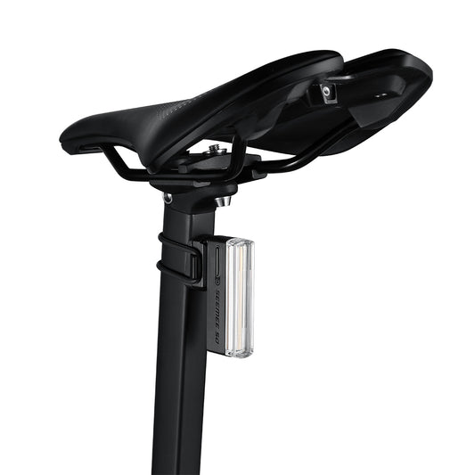 MAGICSHINE Rear Light - SeeMee 50 Pro - PelotonSync Flash / FTR LightSync Control / Magnetic QR Mount