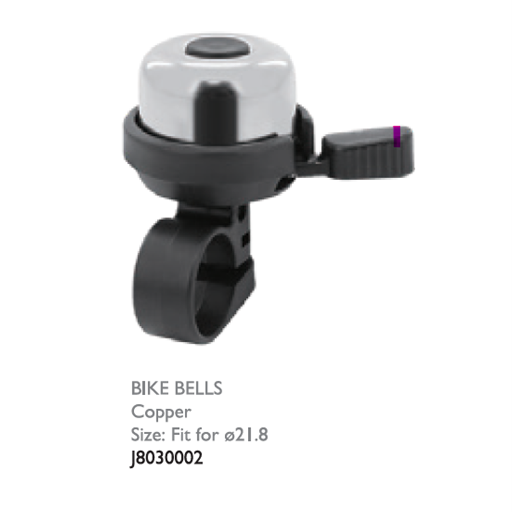 SAHOO aluminium bike bell for 22mm handlebars