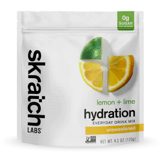 Skratch Labs Unsweetened Hydration Drink Mix Lemon & Lime