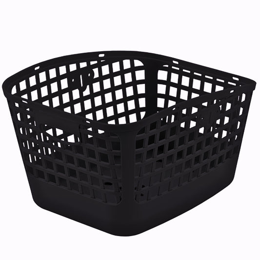 Stowaway Rear Basket - Enviro PP Material - Black - 445 x 355 x 245 - 235g