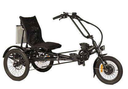 Trident Semi-Recumbent Electric Tricycle – Comfort, Stability & Performance