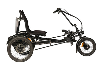 Trident Semi-Recumbent Electric Tricycle – Comfort, Stability & Performance