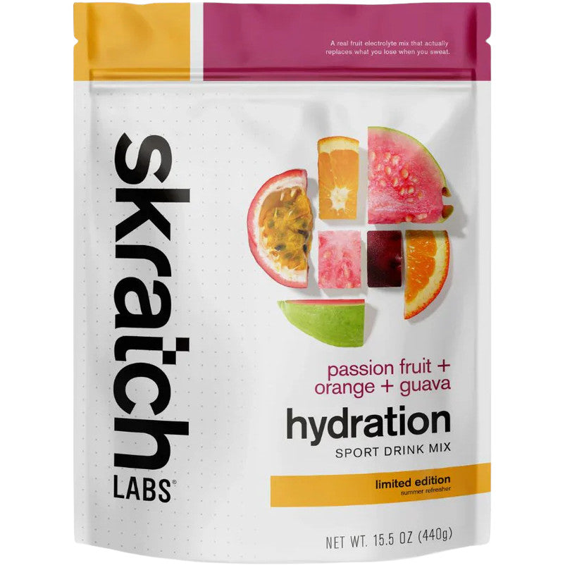 Skratch Labs Hydration Sports Drink Mix Passionfruit Orange Guava 20 serves