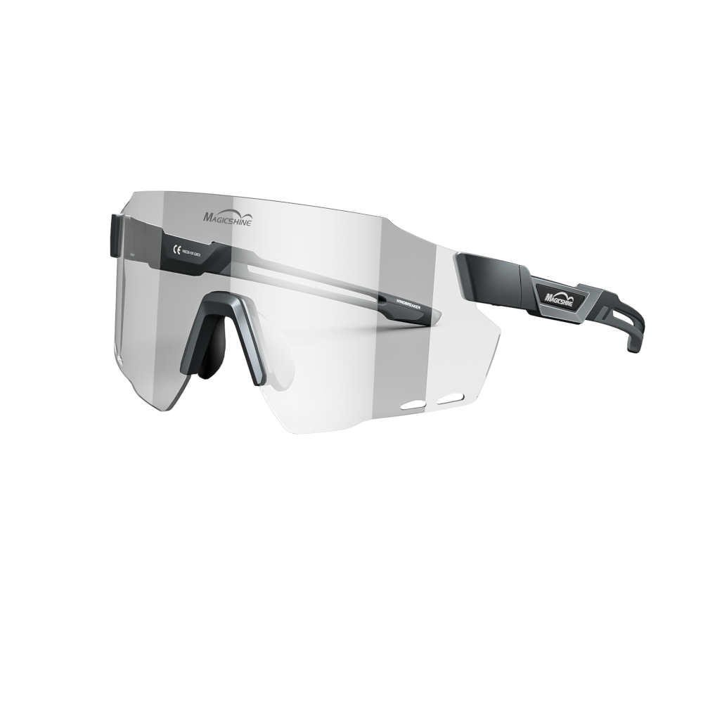 MAGICSHINE Windbreaker Photochromic cycling glasses Black