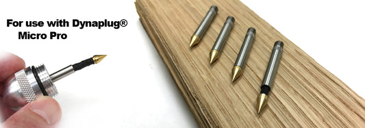 Dynaplug Insertion Tubes 4-Pack Sharp Tip
