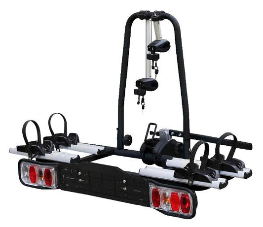 STOWAWAY Bike Carrier Car Rack for E-Bikes - Tow Ball Mount - 2 Bikes