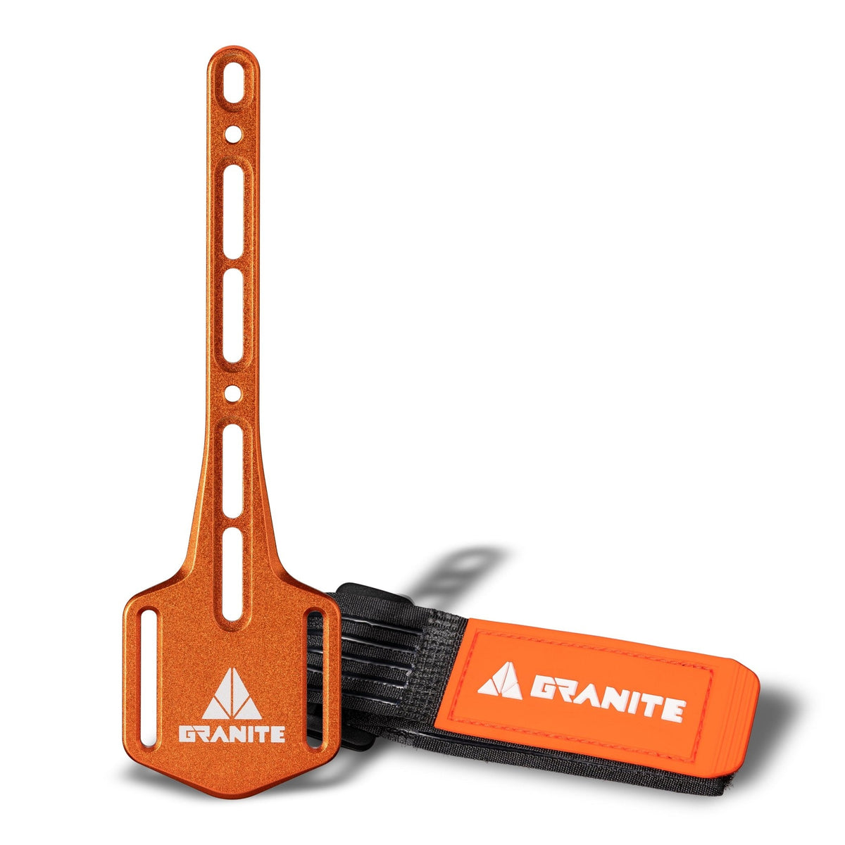 GRANITE PORTALEDGE XE strap mount and bottle cage – Orange