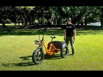 Trojan Fat Tyre Electric Trike – Stable, Powerful & Adventure Ready