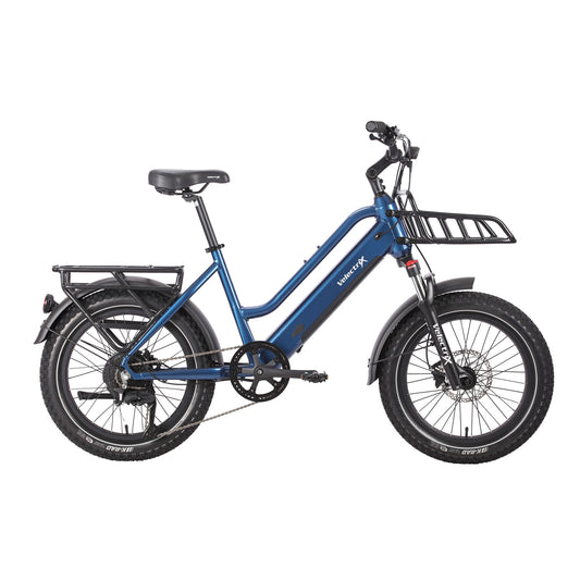VelectriX SUV fat tyre e-Bike in blue