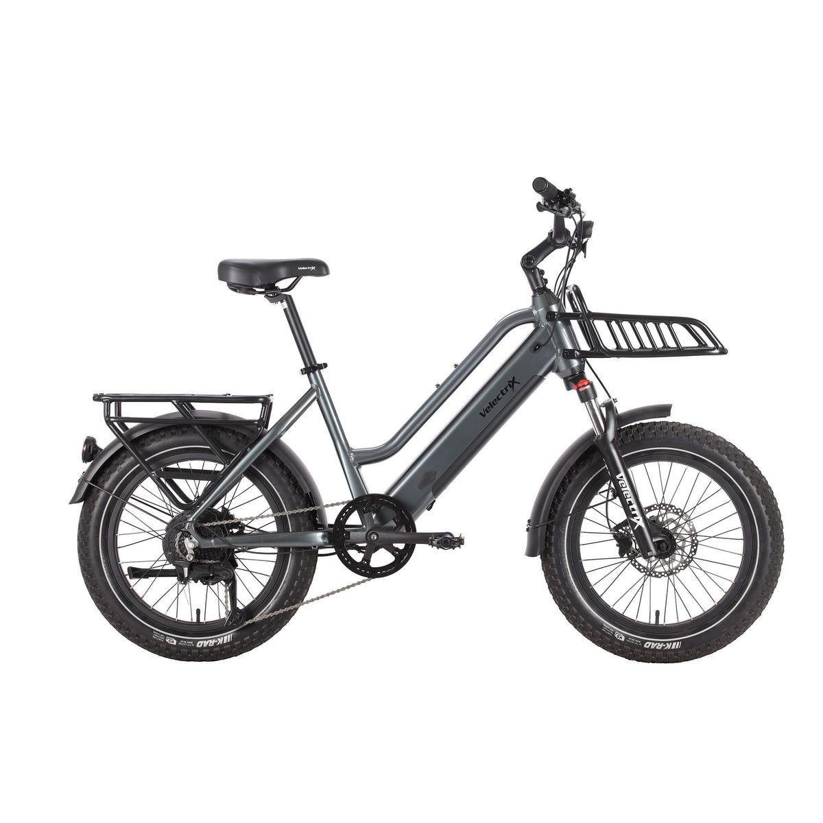 VelectriX SUV fat tyre e-Bike in grey