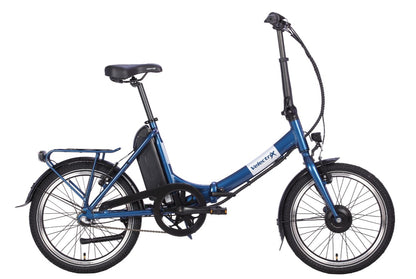 VeletriX 2023 foldaway blue electric bike